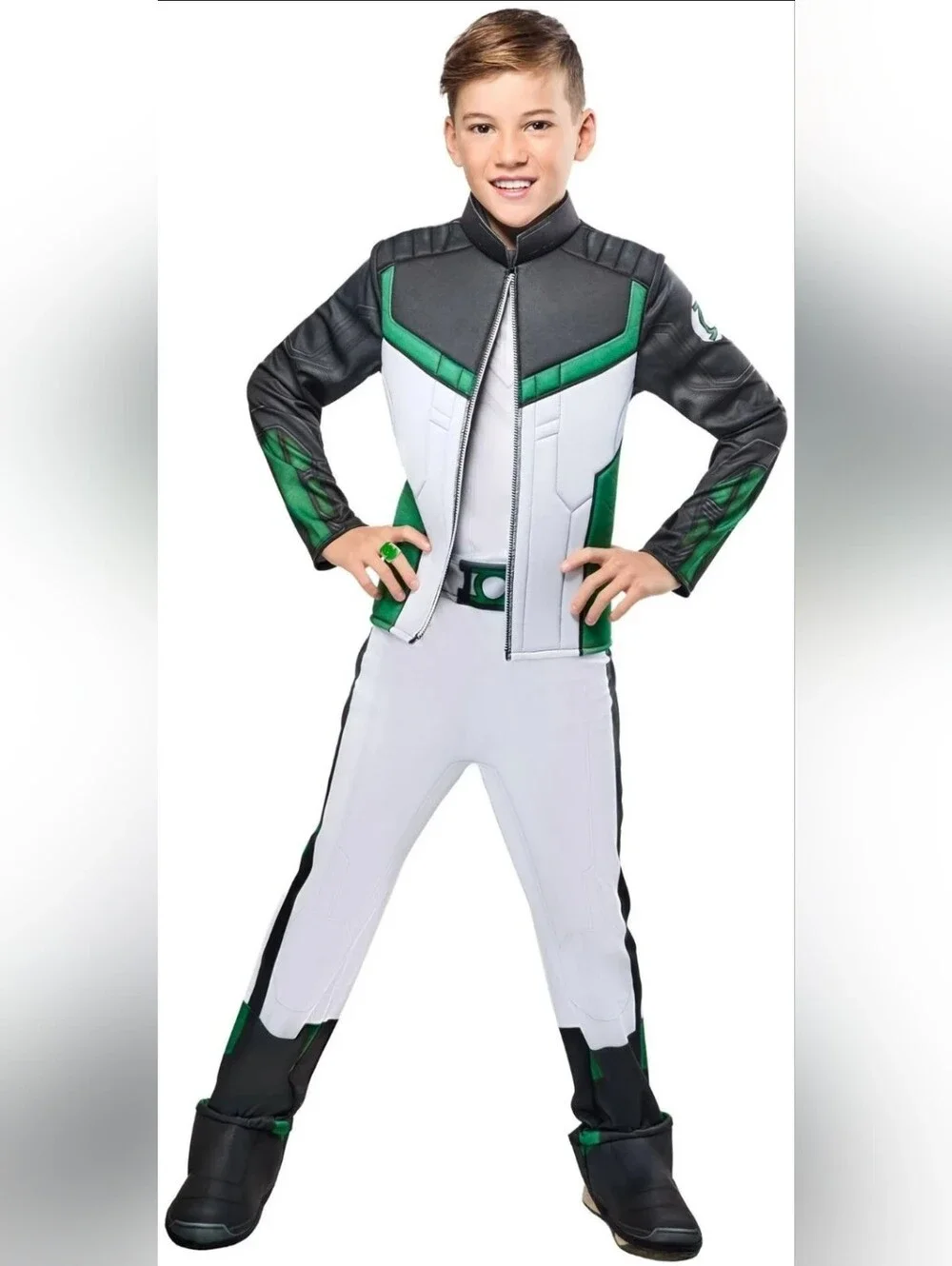 Rubies Boys' Superman Movie Deluxe Green Lantern Costume New Size: 6 (Small)